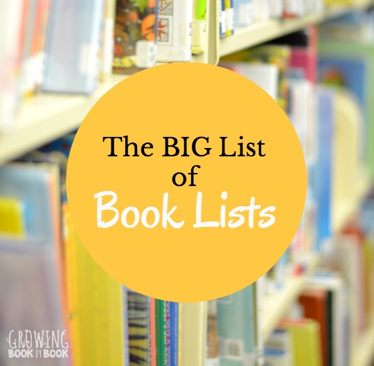 Lots and lots of book lists of great books for kids.