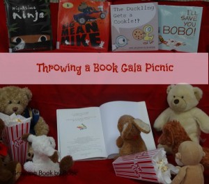 Children's Book Award celebration with a book gala picnic