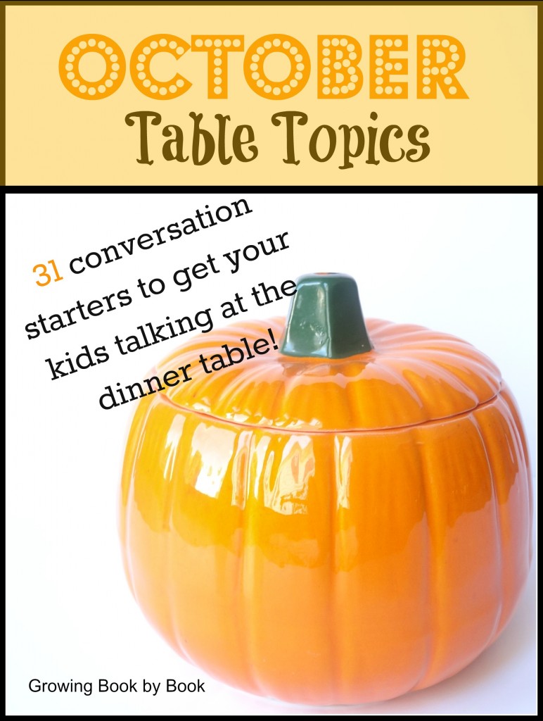 October Table Topics