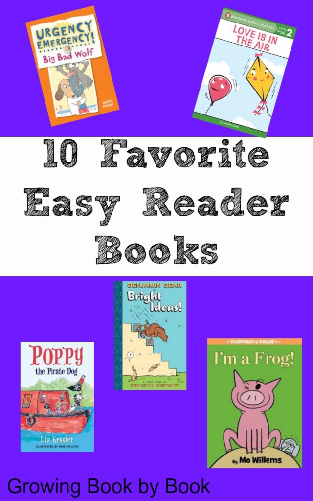 Books for Kids: 10 Favorite Easy Readers from growingbookbybook.com