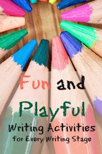 fun and playful writing activities from https://growingbookbybook.com