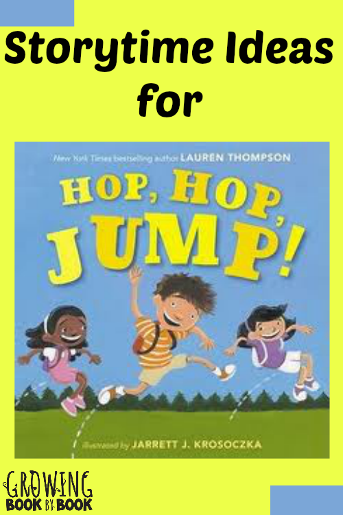 fun storytime ideas to go along with the book Hop, Hop, Jump! from growingbookbybook.com