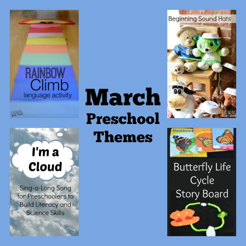 March playful preschool themes