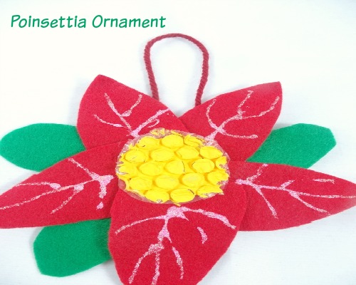 The Legend of the Poinsettia Ornament and Christmas Book for Kids from growingbookbybook.com
