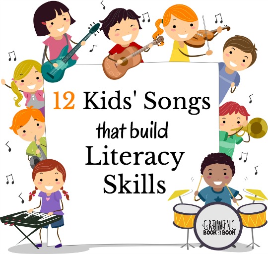 Kids' songs that build literacy skills. Perfect for the classroom, home, or in the car.