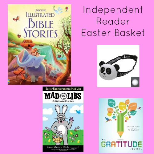 Easter basket ideas for independent readers to help build literacy skills.