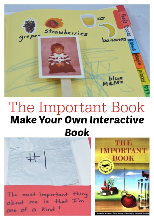 The Important Book: Make Your Own Interactive Book