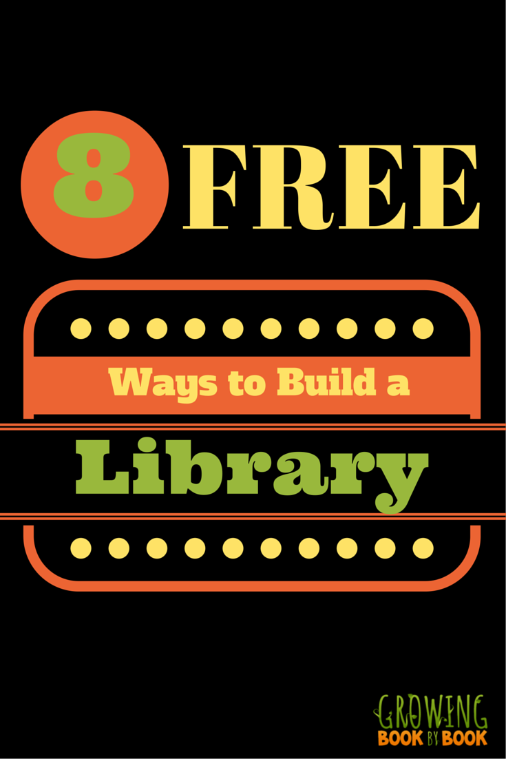 Looking for free books for kids to build your child's library?  Here are 8 super clever ideas for finding books for free.