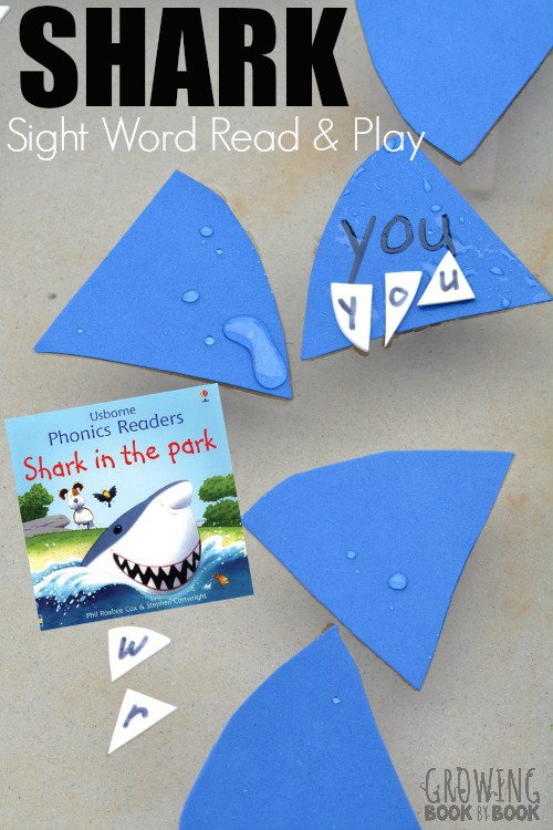 Practice reading and writing sight words with this shark themed idea perfect for beginning readers !