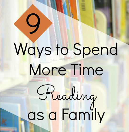 spend more time reading together with these family literacy activities