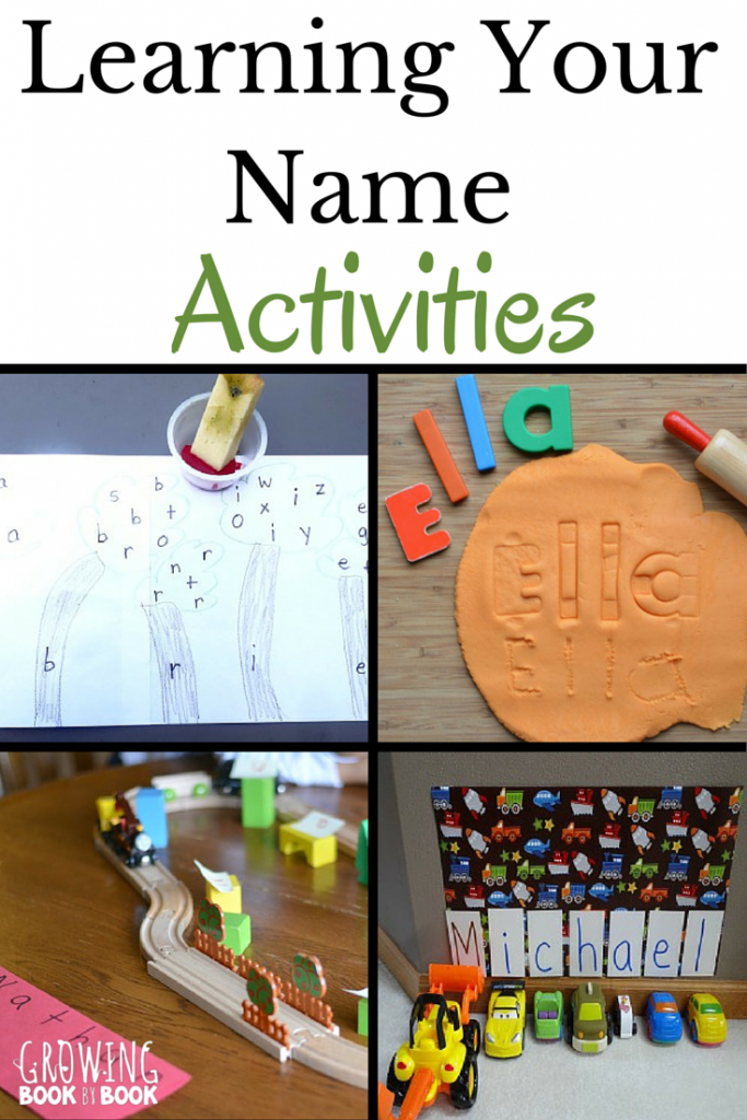 How to teach the alphabet? Start with the letters in your child's name. Fun ideas for learning letters.