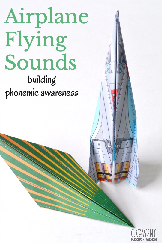 Build phonemic awareness with a fun and playful paper airplane activity. Perfect to use with preschoolers and kindergarten students.