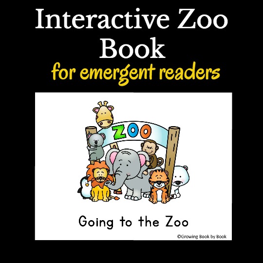 free printable book about the zoo