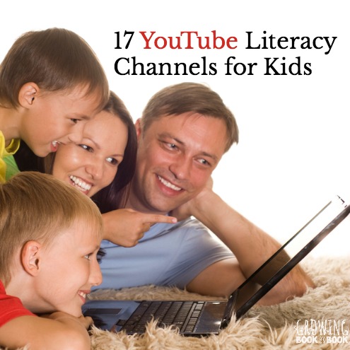Great YouTube education channels for kids to learn about literacy. Great online resources for kids!