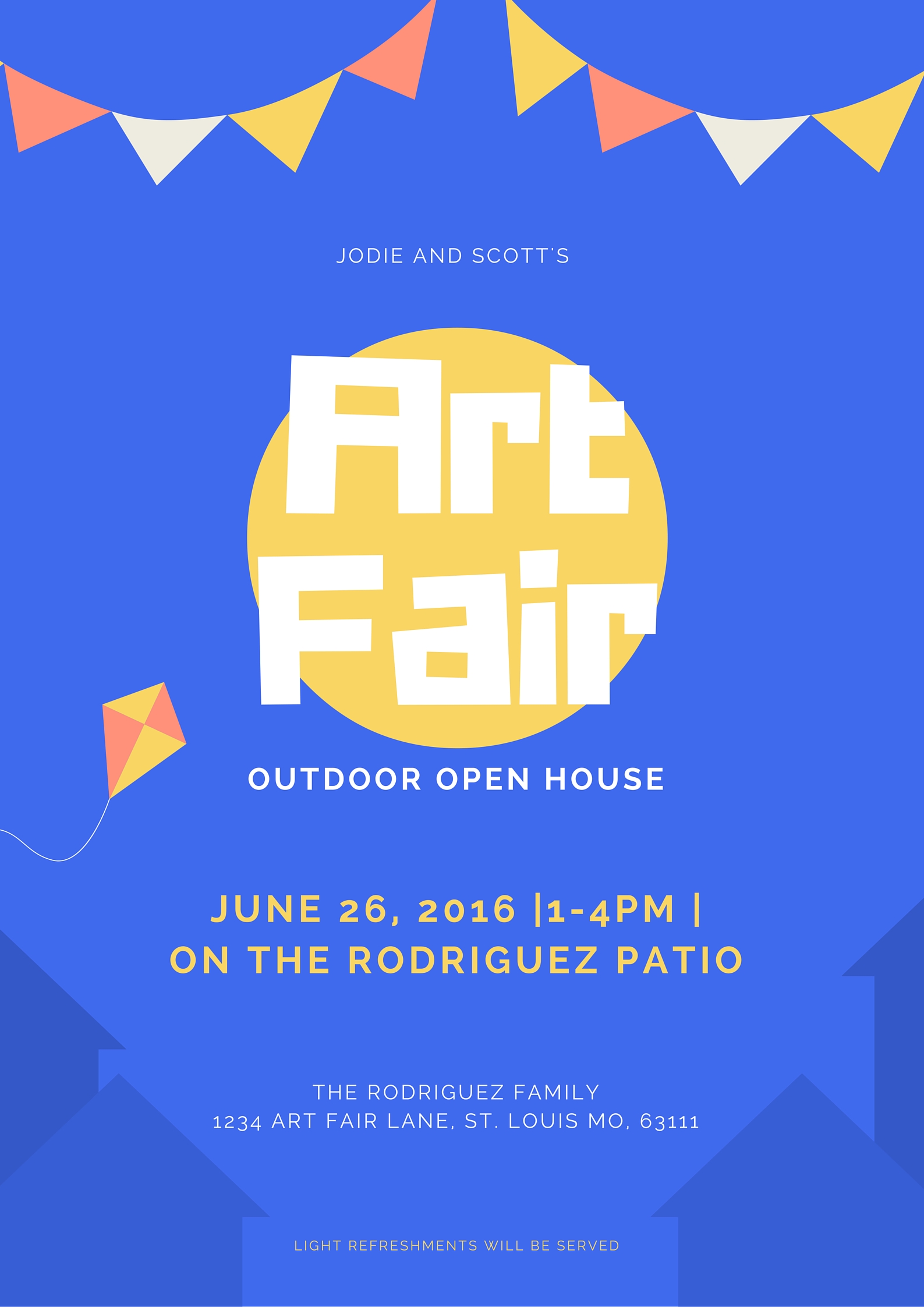 art fair invitation