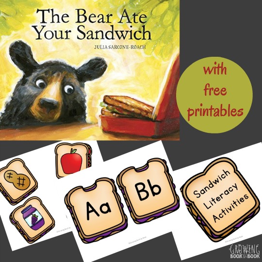 Use these The Bear Ate Your Sandwich Activities to build literacy skills. Perfect for Read for the Record Day too.