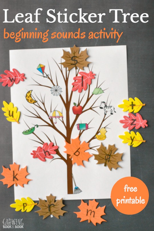 A fun fall activity for working on beginning sounds.