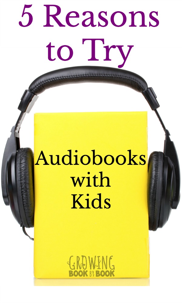 Here are 5 reasons that listening to audiobooks is a great idea for kids. Suggestions for the best audiobooks for children is also included.
