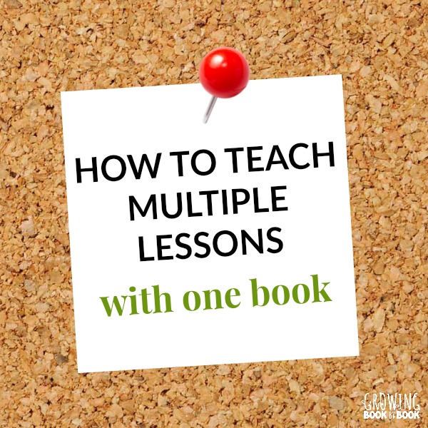 Ideas for teaching with books and using the same book for multiple lessons. A great resource for teachers of reading looking for helpful reading tips.