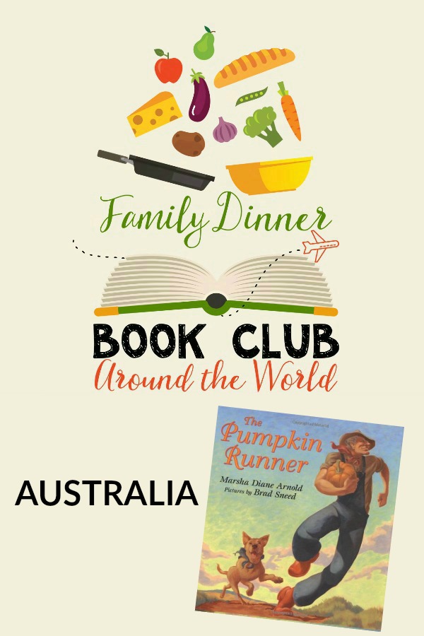 An Australian themed menu, activity, table topics, and family service project to compliment The Pumpkin Runner.