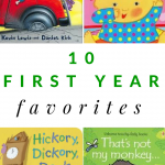 Favorite books for baby's first year. These first year favorites will surely be hits with your baby too.
