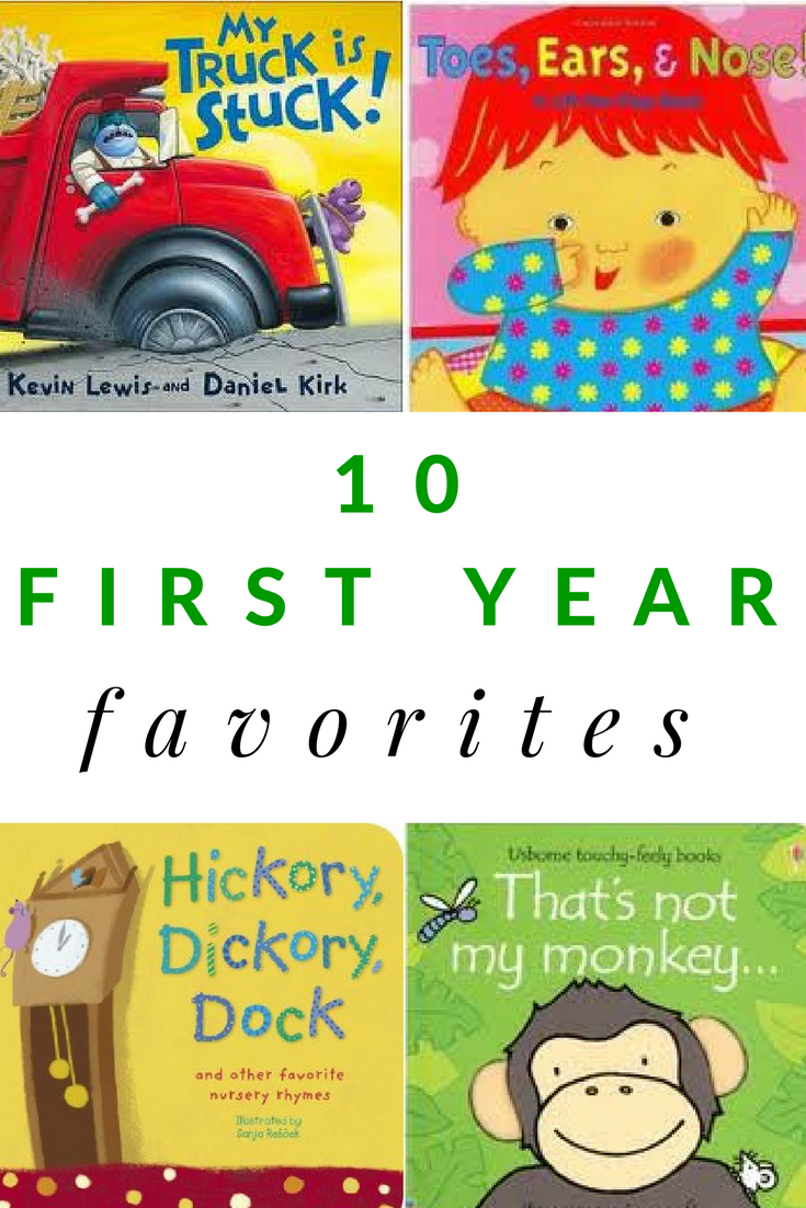 Favorite books for baby's first year. These first year favorites will surely be hits with your baby too.