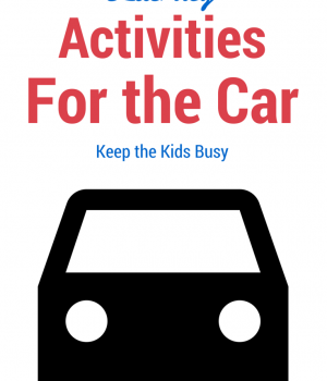 Keep the kids learning on a trip with this road trip ideas for the car. Fun activities for the kids to do on a summer trip.