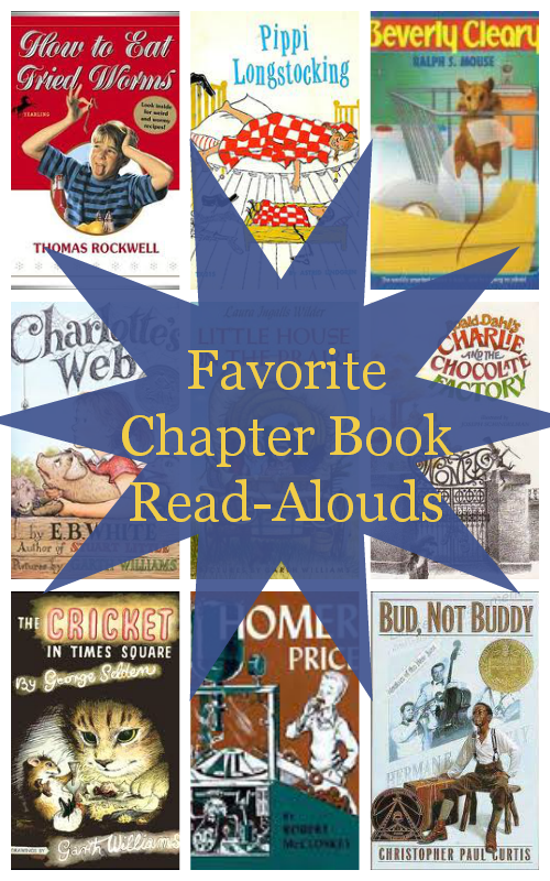Favorite chapter book read-alouds from growingbookbybook.com