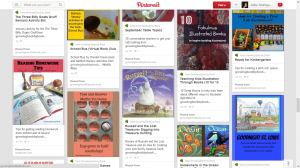 Pinterest board featuring all posts from growingbookbybook.com
