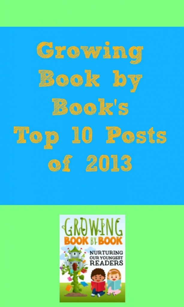 Most popular posts on growingbookbybook.com in 2013.