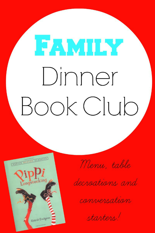 Family Dinner Book Club featuring Pippi Longstocking from growingbookbybook.com
