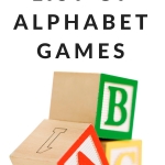 Hands on alphabet games for kids! #alphabet #education #preschool