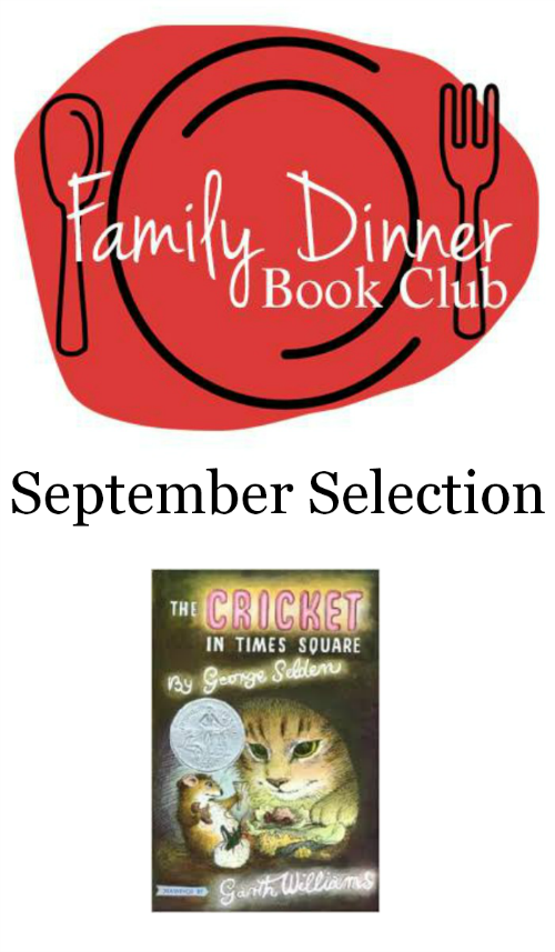 Family Dinner Book Club for September