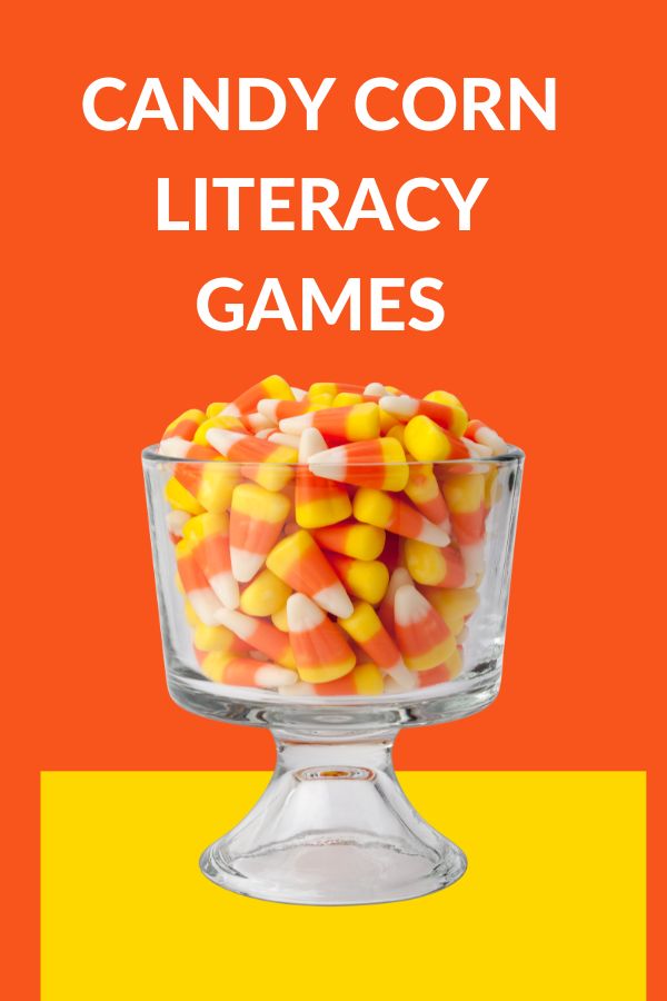 CANDY CORN THEMED LITERACY GAMES