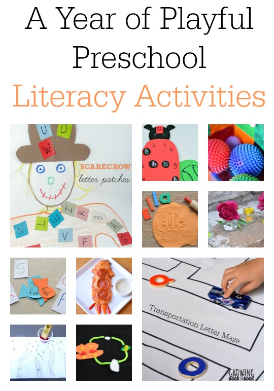 A year full of preschool themes loaded with hands-on activities that are all centered around play!