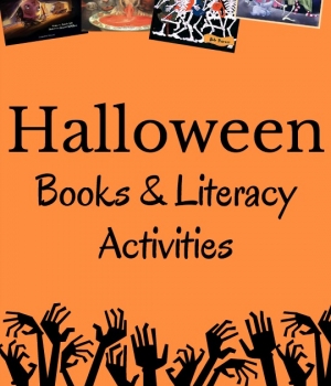Great books and literacy activities to use for Halloween!