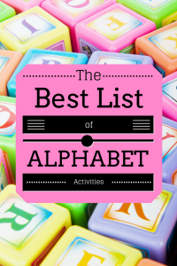 alphabet games and activities