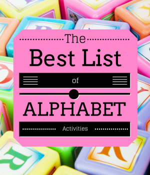 alphabet games and activities