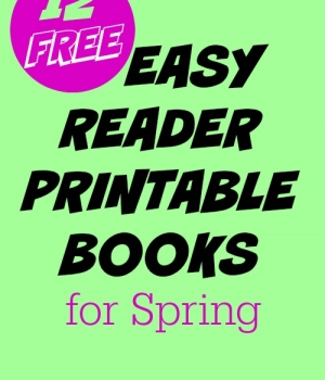 A fun collection of FREE printable books for new readers!