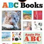 ABC books on 26 different topics and themes! A fun book list for kids from Growing Book by Book.