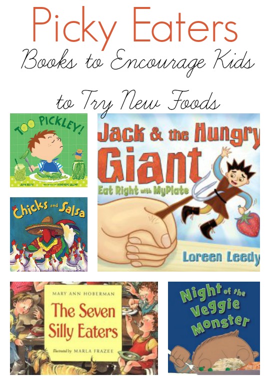 Help picky eaters discover new foods with these books for kids.