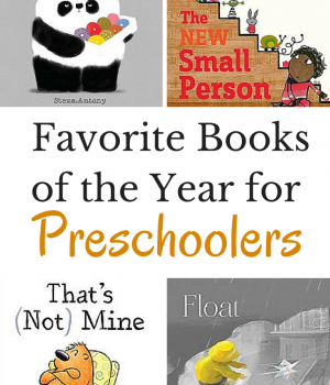 Our favorite books of the year for preschoolers! Check out the newest books for kids in this fun book list.