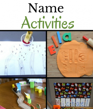 How to teach the alphabet? Start with the letters in your child's name. Fun ideas for learning letters.
