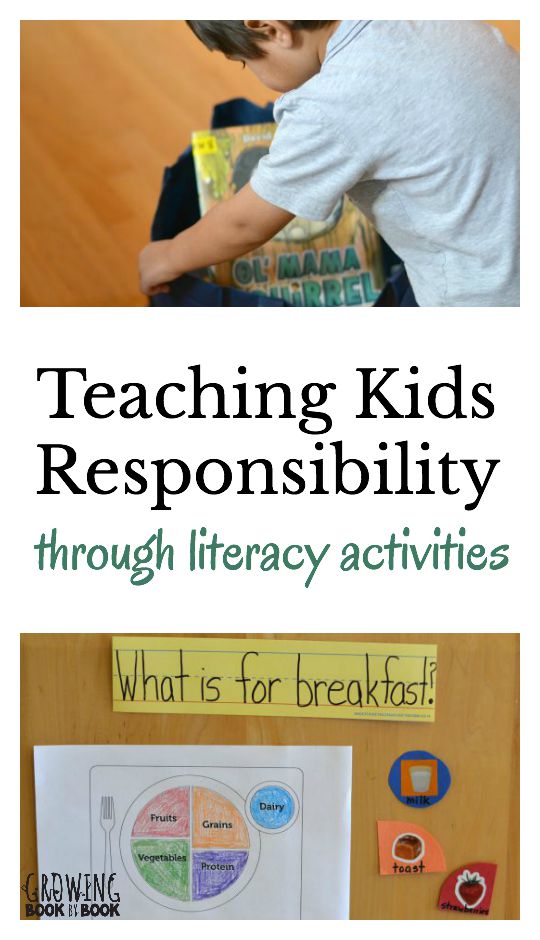 Teach kids to be responsible with these 5 literacy activities.