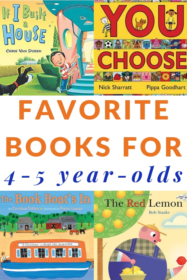 children's books to read to four and five year olds
