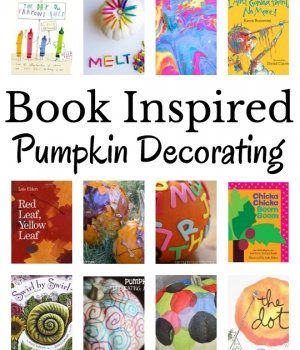 Let children's books inspire your pumpkin decorating. Book recommendations and decorating pumpkin ideas!