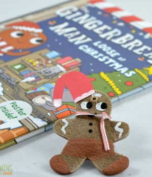 Make a gingerbread man to compliment the book, The Gingerbread Man Loose at Christmas