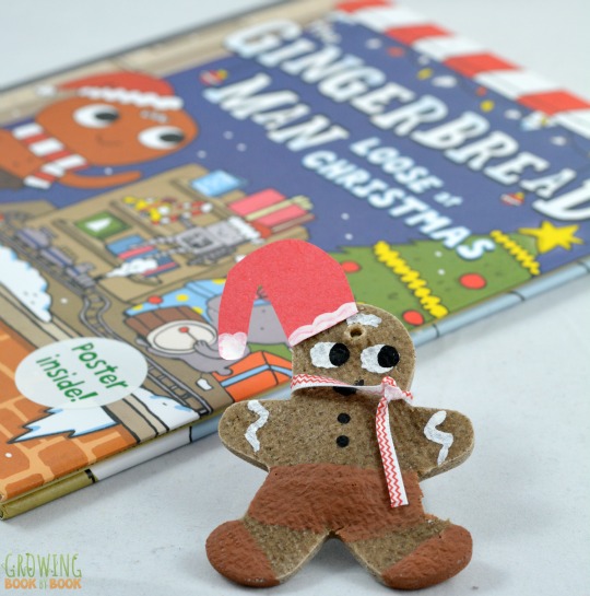 Make a gingerbread man to compliment the book, The Gingerbread Man Loose at Christmas