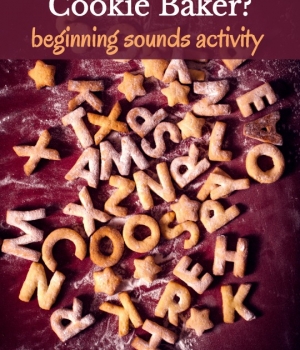 Who Knows the Cookie Baker? song is a fun way to work on teaching beginning sounds for preschoolers.