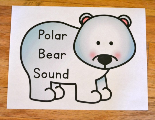 polar bear sound game finish line